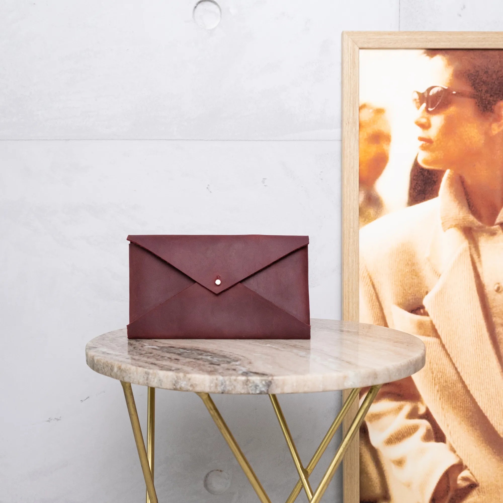 Genuine Leather Money Envelope - Premium RFID Blocking Wallet for Cash, Checks & Gift Cards - Perfect for Travel, Gifts & Secure Storage