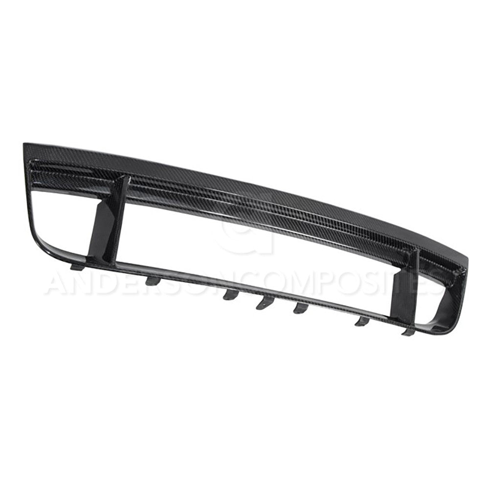 2013-2014 Ford Shelby GT500 Carbon Fiber Rear Diffuser by Anderson Composites - AC LG1213FDGT - Enhance Performance & Style for Track or Street Racing