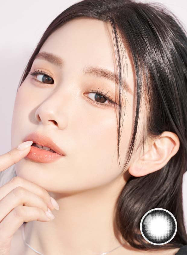 Just Black (2pcs) Monthly Contact Lenses - Premium Comfort & Natural Look for Daily Wear | Perfect for Work, Parties, and Special Occasions