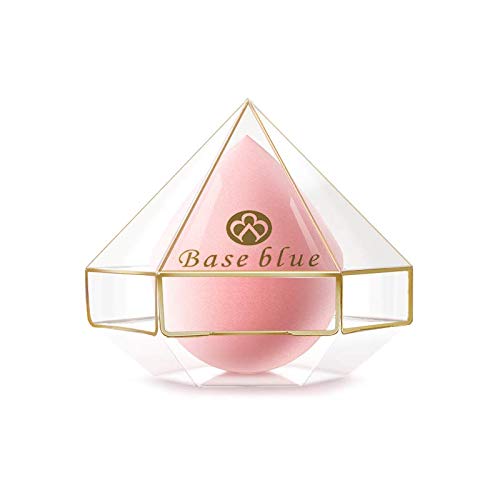 Latex-Free Makeup Blender Sponge - AirSponge Beauty Blender for Buildable Coverage | Natural Blending, Contouring & Stippling for All Makeup Formulas | Perfect for Foundation, Concealer & Cream Products [PINK]