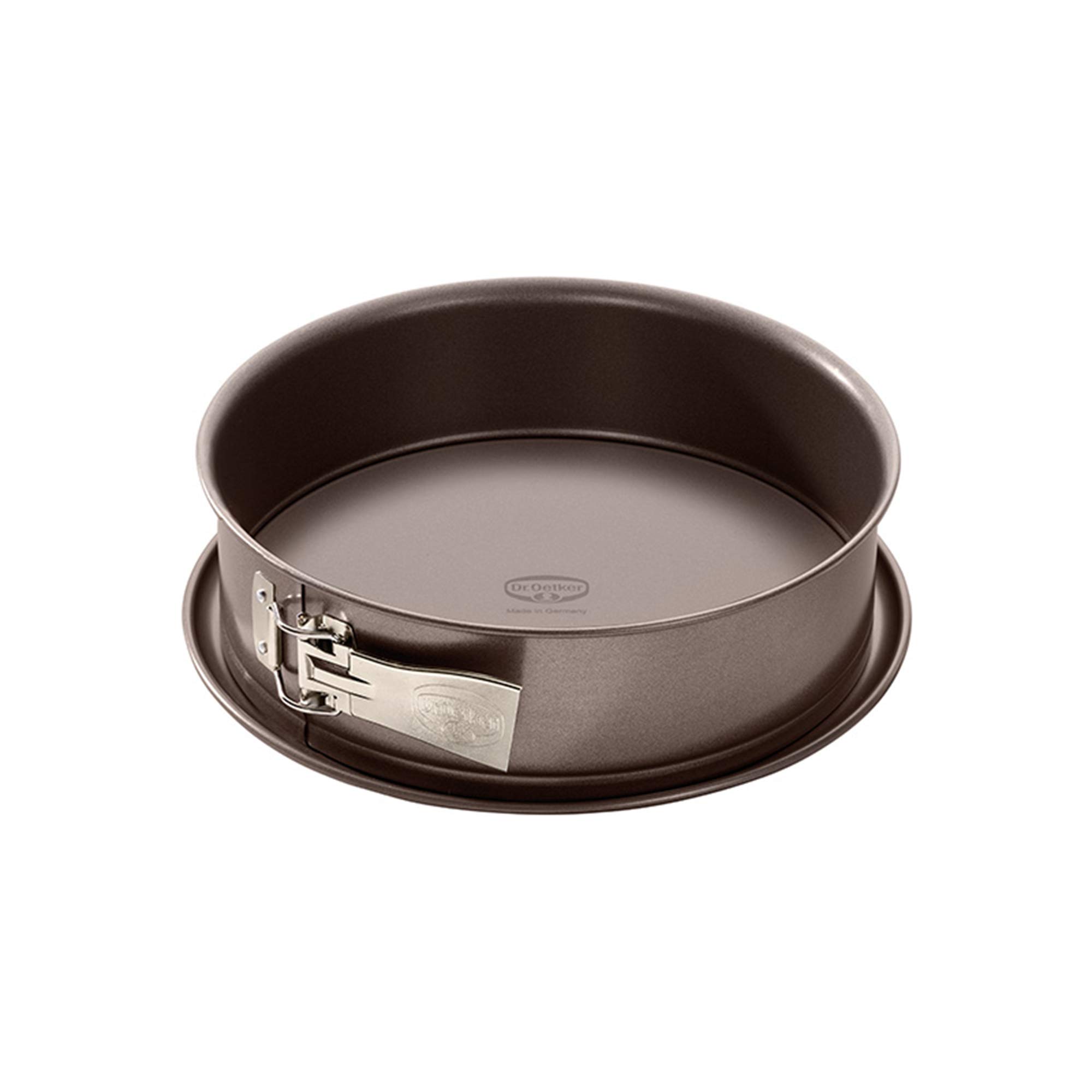 Dr. Oetker 12-Inch Springform Cake Pan - 30 cm Non-Stick Steel Baking Pan for Cheesecake, Brown - Perfect for Home Baking, Parties & Dessert Making