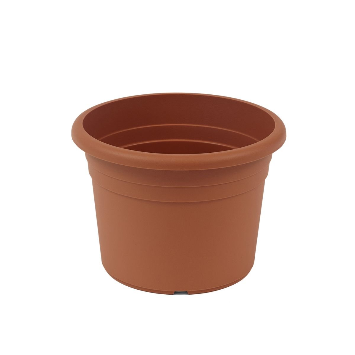 Greemotion 40cm Plastic Flower Pot Fiona - Medium Size Garden Planter with Terracotta Design for Indoor/Outdoor Plants | Perfect for Home Decor, Balcony Gardening & Patio Planting