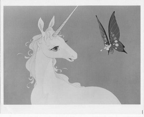 The Last Unicorn 1982 Original Vintage Movie Lobby Card - Rankin/Bass Animated Fantasy Film Collectible - Perfect for Home Theater Decor, Fan Collections & 80s Nostalgia Displays