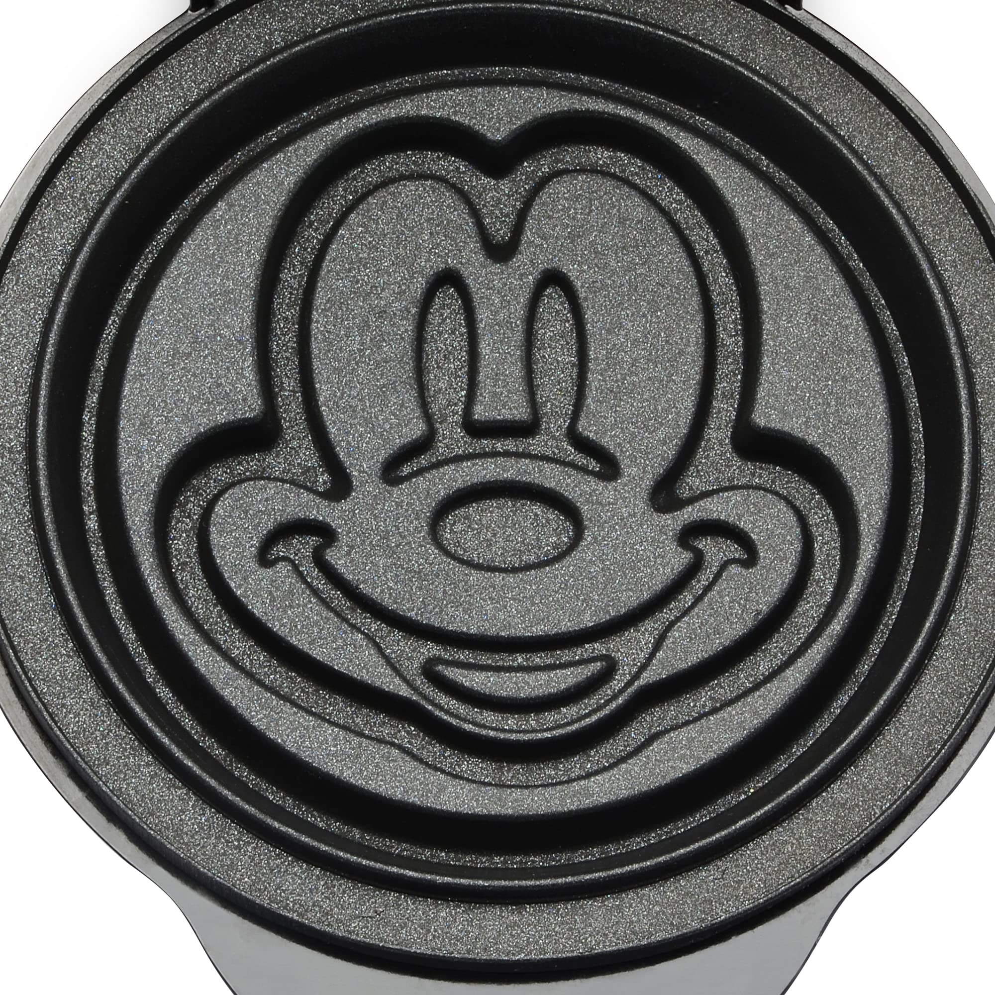Disney Mickey Mouse 4-Inch Mini Waffle Maker for Kids - Cute Breakfast Maker with Non-Stick Surface - Perfect for Pancakes, Waffles & Sandwiches at Home, School or Parties