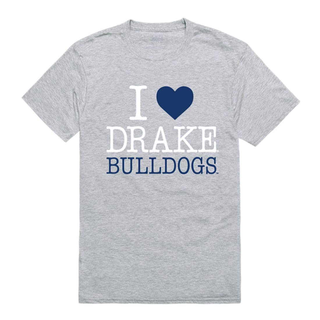 Drake University Bulldogs Fan T-Shirt - Heather Grey, Small - Comfortable Cotton Tee for Game Day, School Spirit & Casual Wear