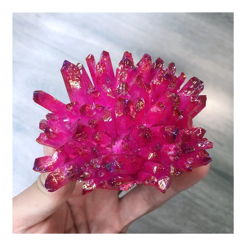 Natural Crystals Quartz Freeform Reiki Stones - Home & Office Decor, Aquarium Accessories, Healing Gemstones (300-350g) for Meditation, Feng Shui & Spiritual Healing