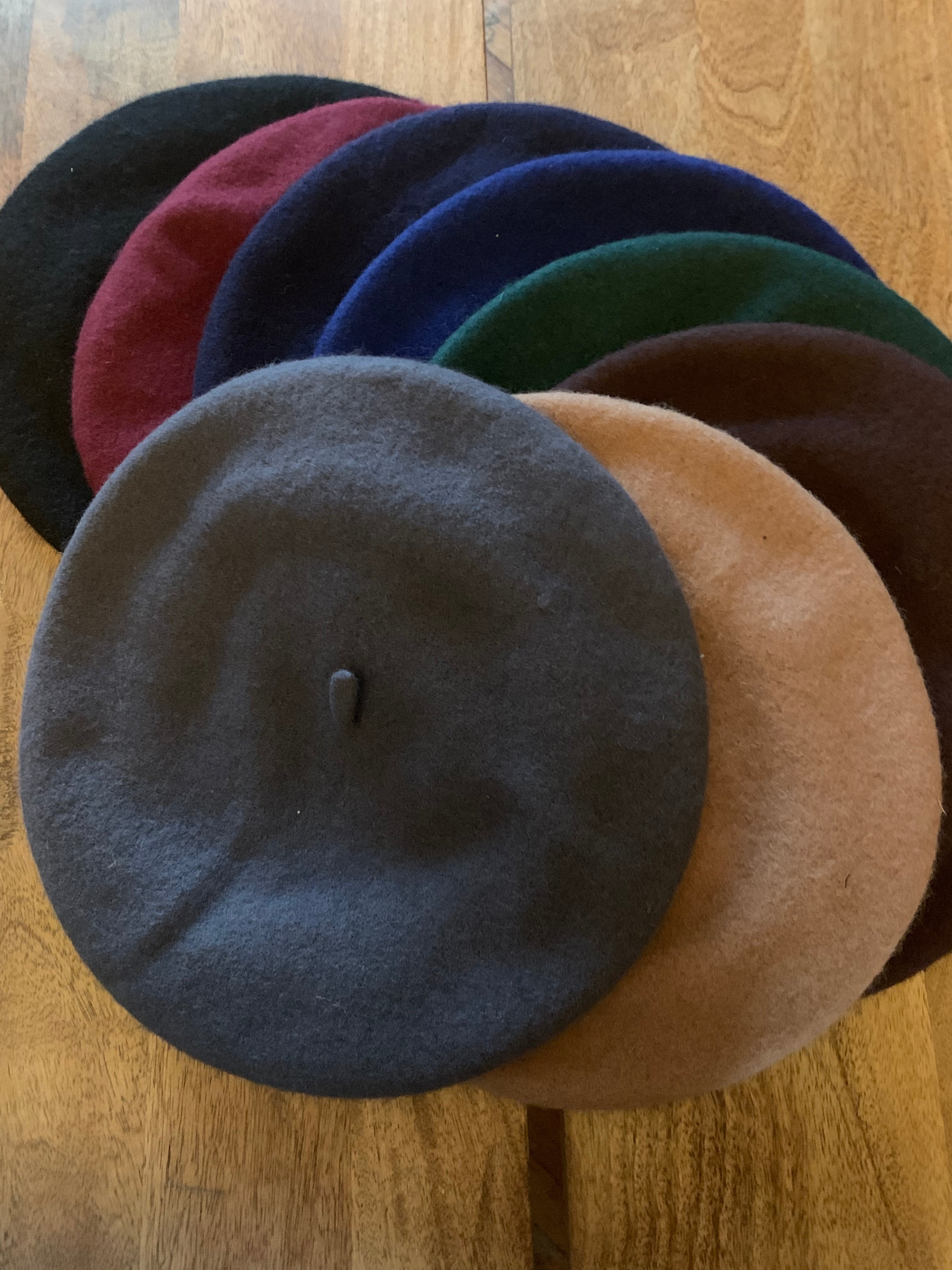 Wool Beret Hat for Women - Soft & Warm Winter Beanie - Stylish & Comfortable for Outdoor Activities, Travel, and Daily Wear