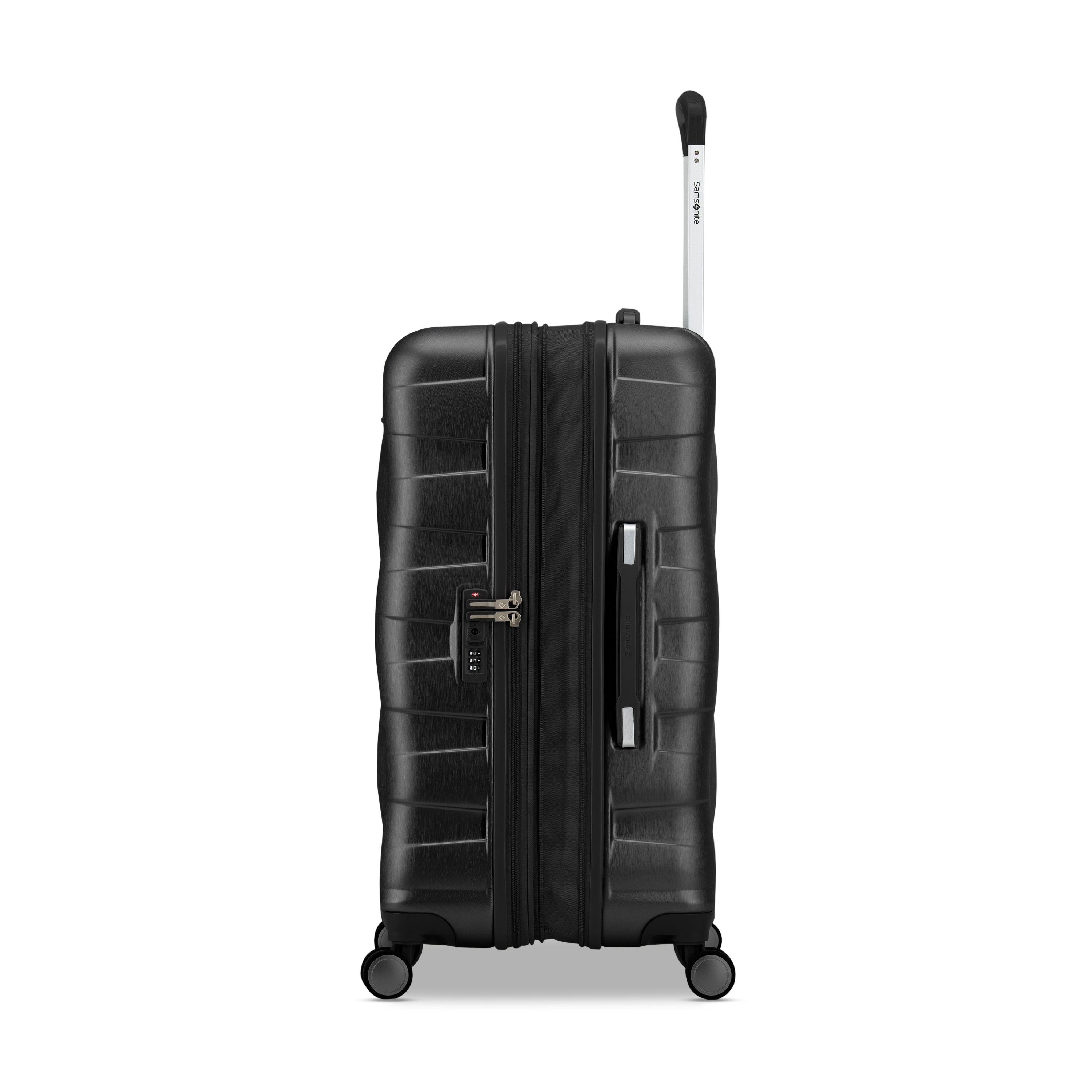 Samsonite Ziplite 6 Spinner Medium Expandable Suitcase - Lightweight Carry-On Luggage for Business Travel & Vacation | Perfect for Airplane Overhead Bin Storage