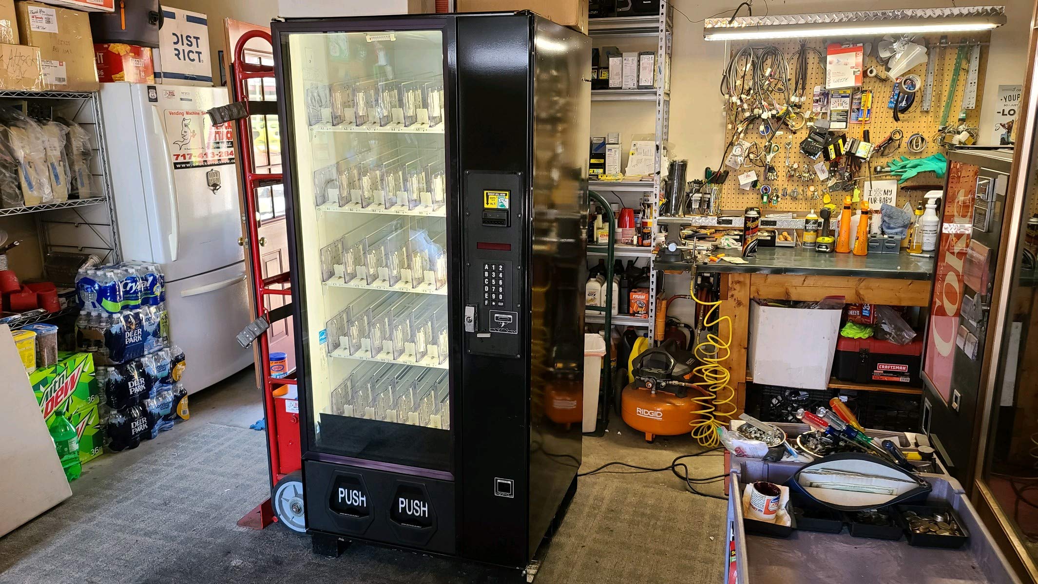 Dixie Narco 2145 3561 5000 5591 BEV MAX Vending Machine 8.4oz Red Bull Can Shims - Compatible with Beverage Vending Machines - Free Shipping - Perfect for Offices, Schools, and Convenience Stores
