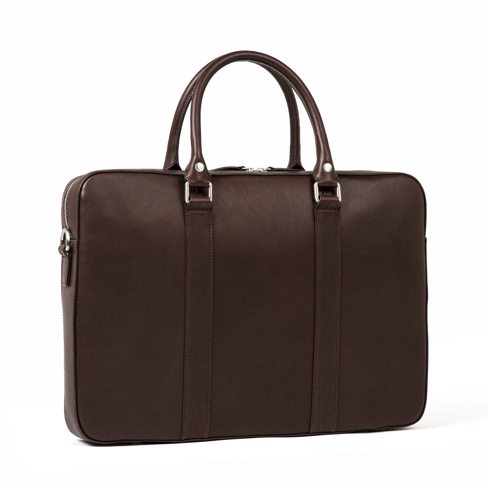 Premium Soft Leather Briefcase for Men & Women - Professional Laptop Bag for Business, Office & Travel - Stylish & Durable Work Bag for Commuters & Executives