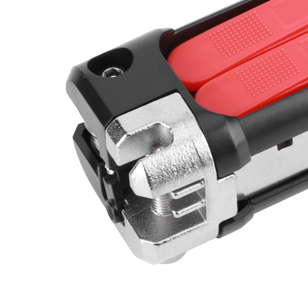 Shanrya 14-in-1 Portable Bike Repair Tool Kit - Durable Bicycle Multi-Tool for Road & Mountain Bikes - Compact Cycling Maintenance Kit for On-the-Go Repairs - Perfect for Commuters, Touring & Trail Riders