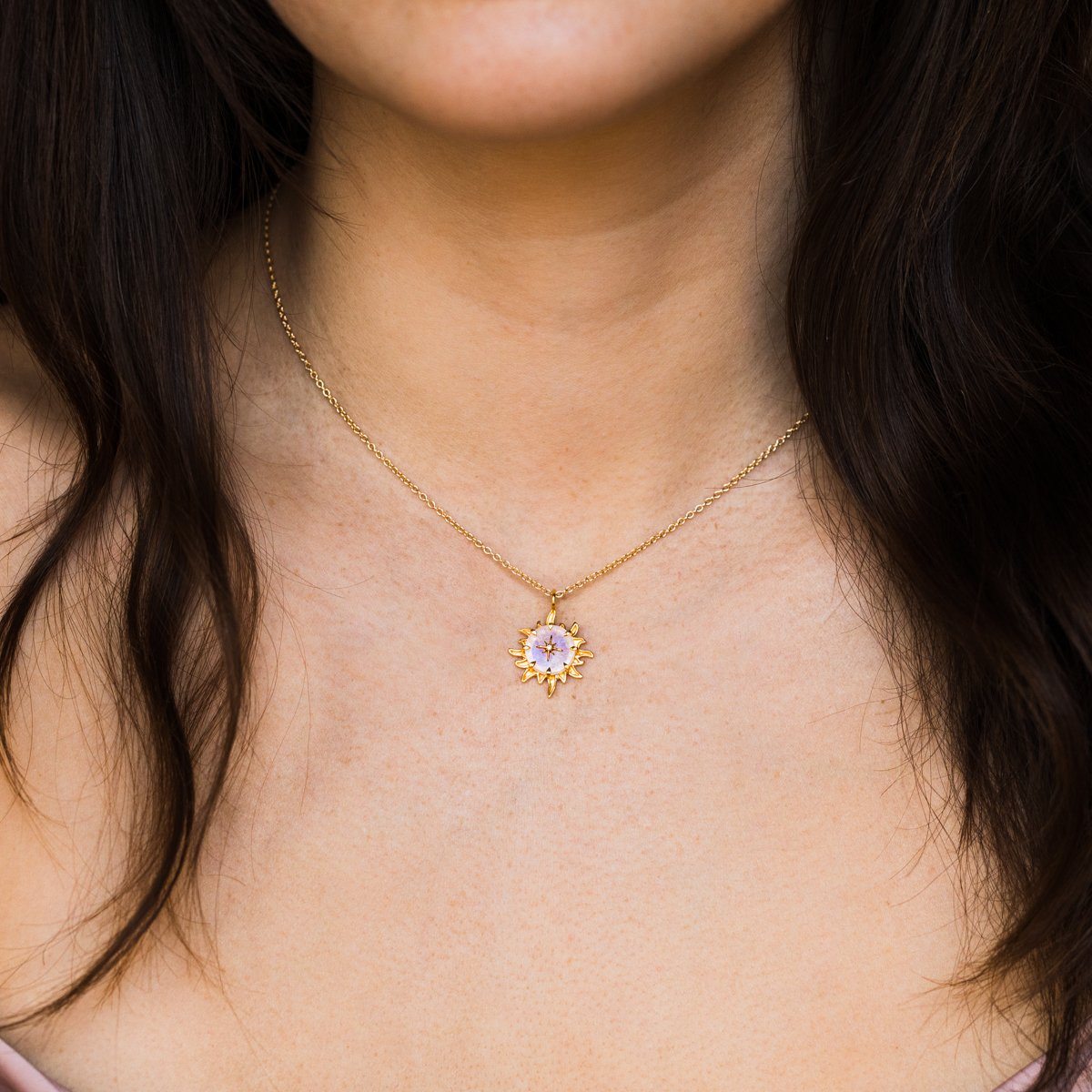 You Are My Forever Sun, Moon & Star Pendant Necklace - Romantic Gift for Her, Anniversary Jewelry, Meaningful Keepsake for Wife, Girlfriend, or Loved One - Perfect for Valentine's Day, Weddings & Special Occasions