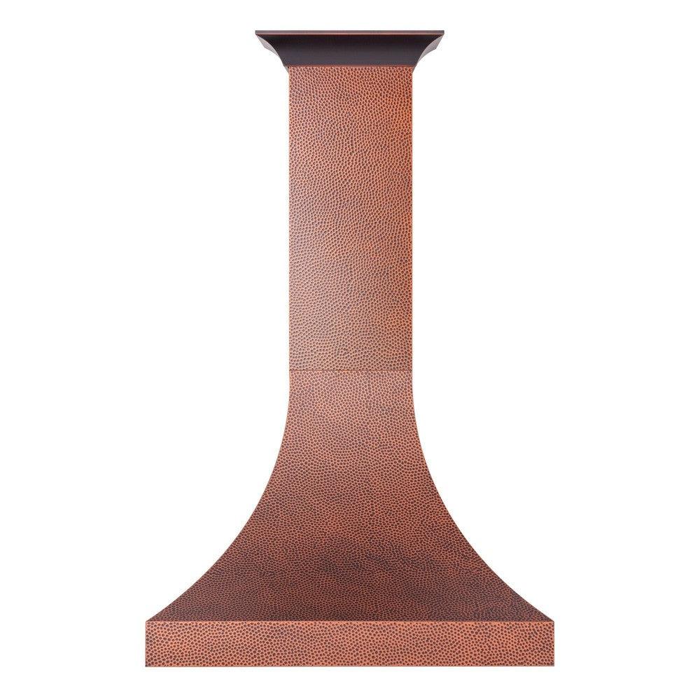 ZLINE Designer Series Hand Hammered Copper Finish Wall Range Hood (8632H) - Premium Kitchen Ventilation for Modern Homes, Perfect Over Stove, Island or Cooktop
