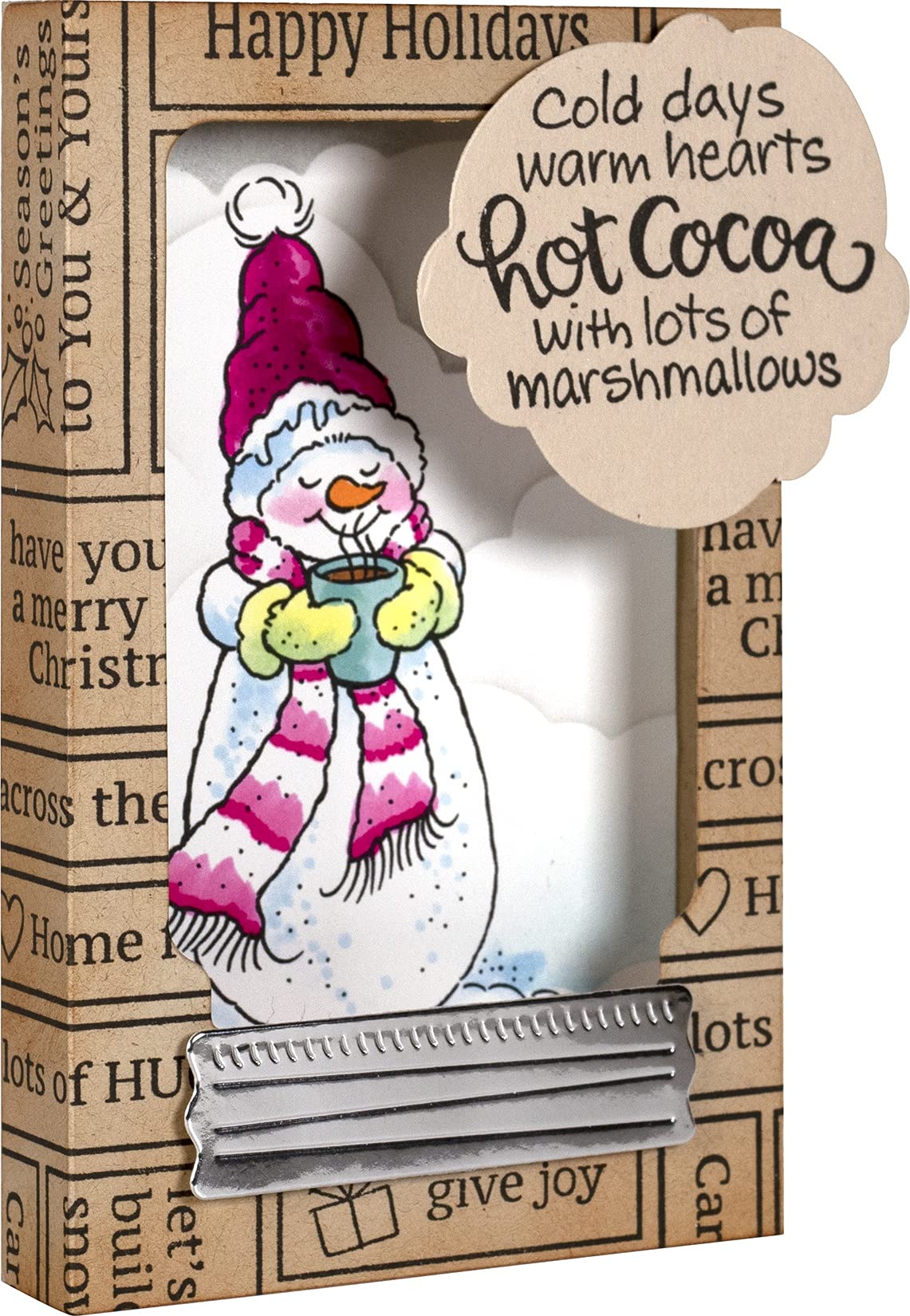 Stampendous Cling Rubber Stamp - Marshmallow Design for Scrapbooking & Card Making | Perfect for DIY Crafts, Gift Wrapping & Home Decor