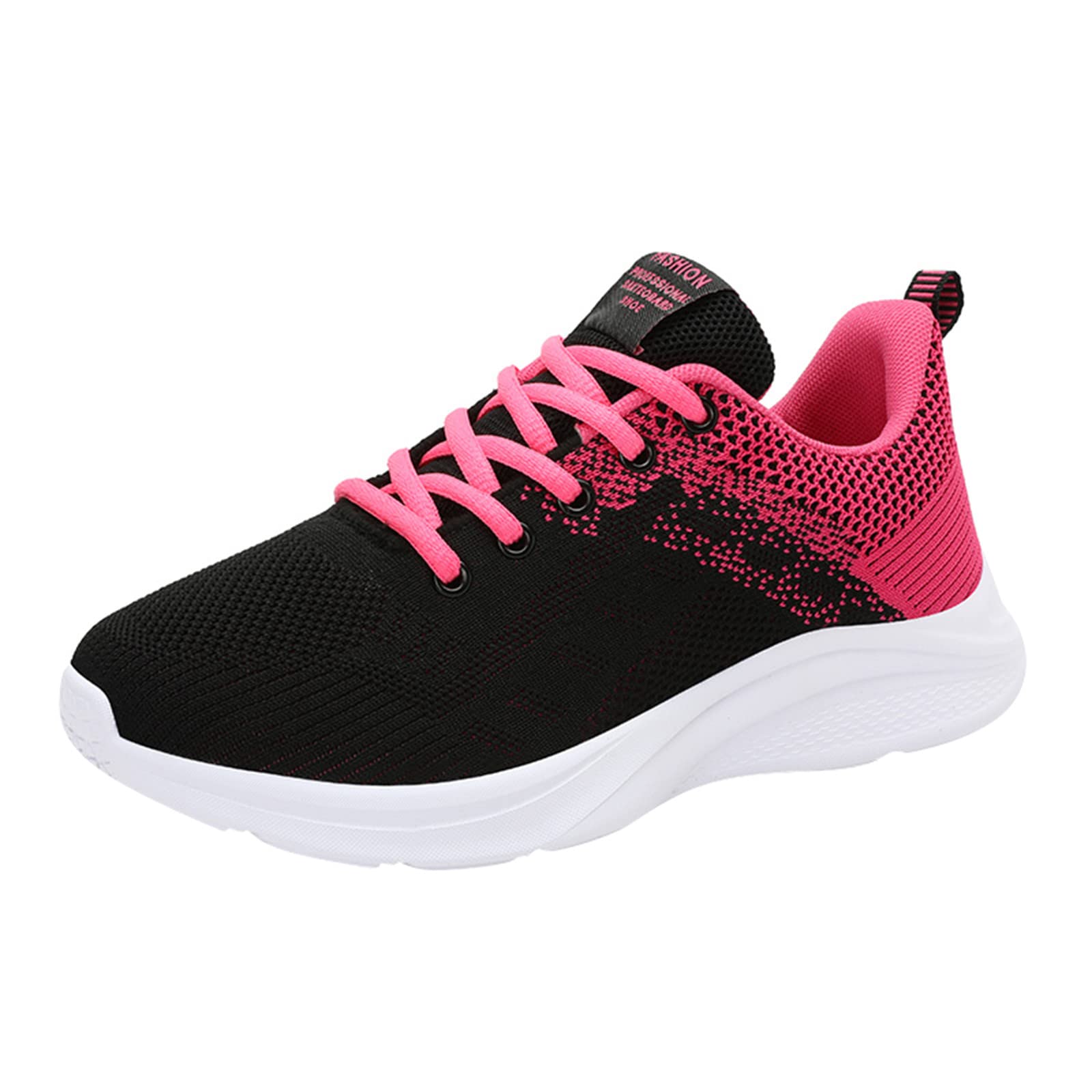 **Women's Casual Sneakers - Breathable Non-Slip Soft Sole Mesh Tennis Walking Shoes | Fashionable & Comfortable for Workouts, Travel & Daily Wear | Brilliancy 600**
