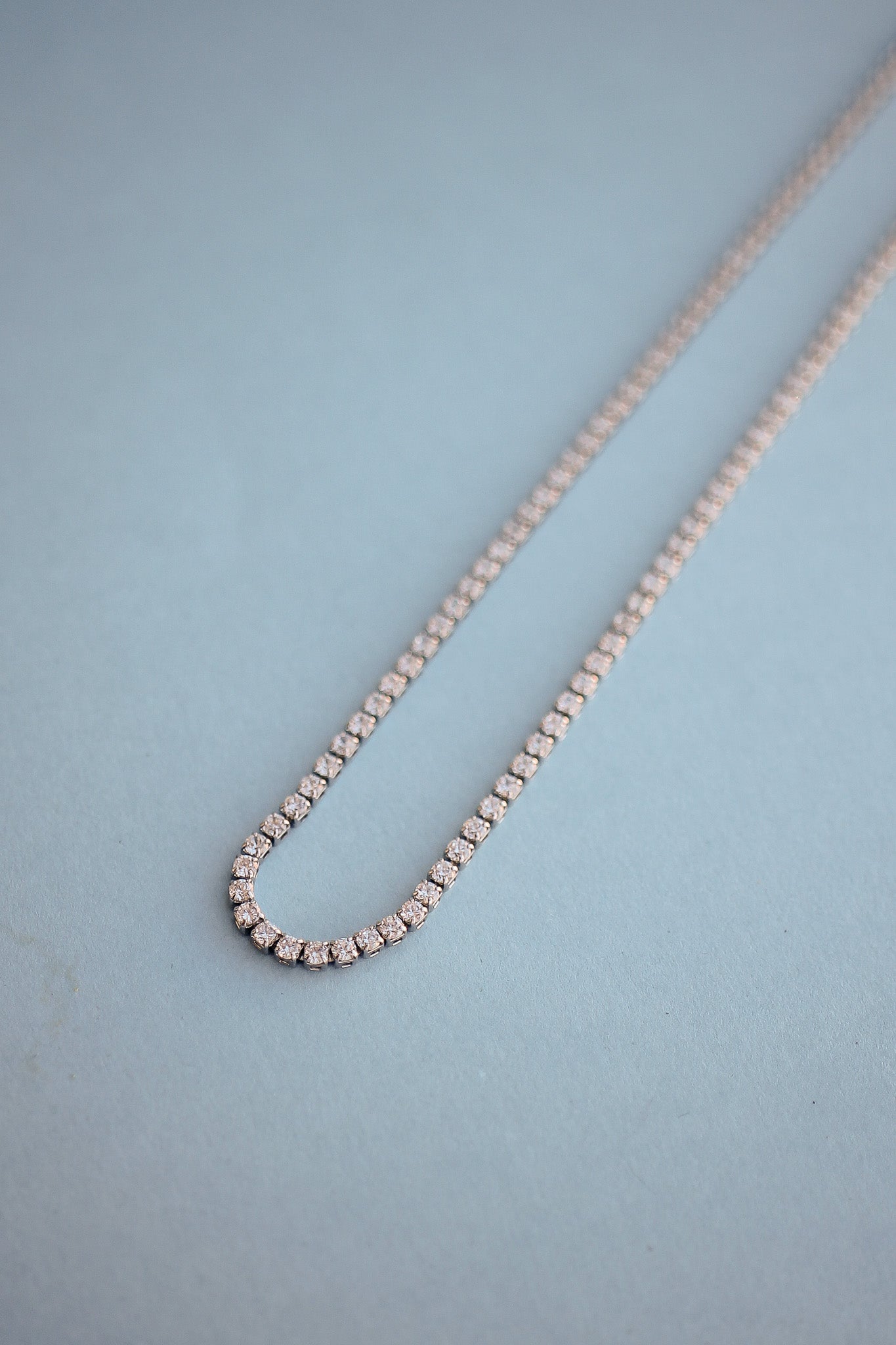 Elegant Josephine Rhodium Filled Necklace for Women - Perfect for Weddings, Anniversaries & Special Occasions