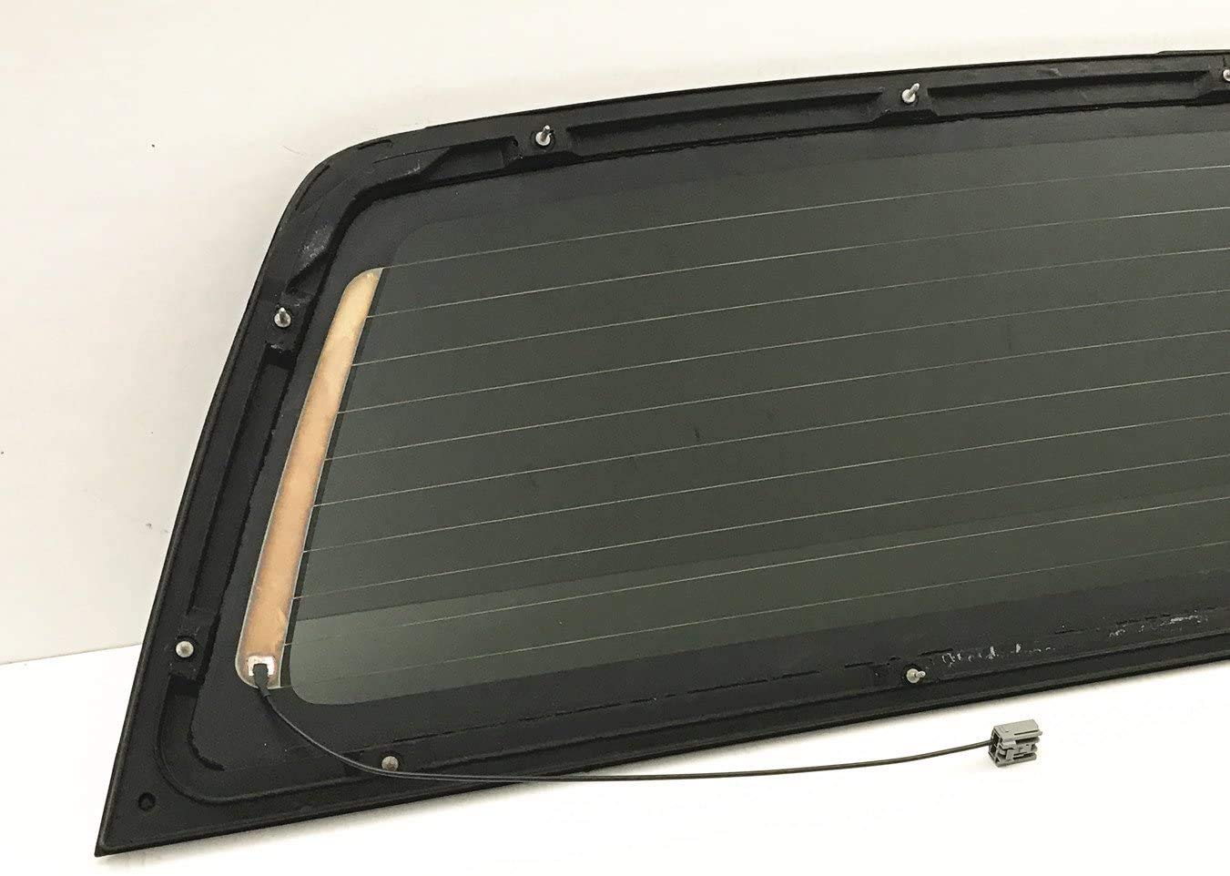 Heated Privacy Stationary Back Window Back Glass for Ford F150 Pickup 2004-2014 Models | Frost-Free Rear View | Winter Driving Safety Upgrade