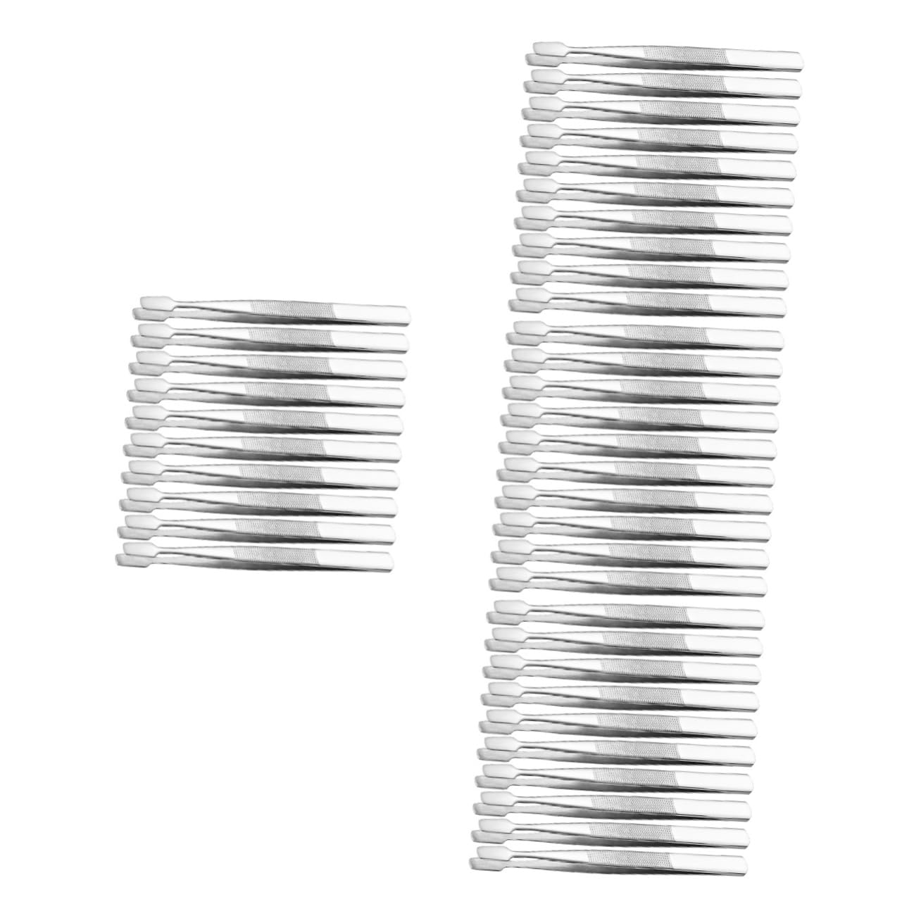 40 Pcs Stainless Steel Eyelash Extension Tweezers Set - Lash Tape, Glue Remover, Jewelry Making Tools for Professional & DIY Use | Perfect for Salon, Home Beauty, Photo Stamping & Craft Projects