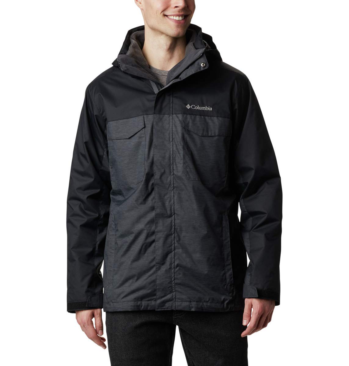 Columbia Men's Timberline Triple Interchange Winter Jacket - Waterproof Insulated Ski Jacket for Cold Weather - Perfect for Snowboarding, Hiking & Outdoor Adventures