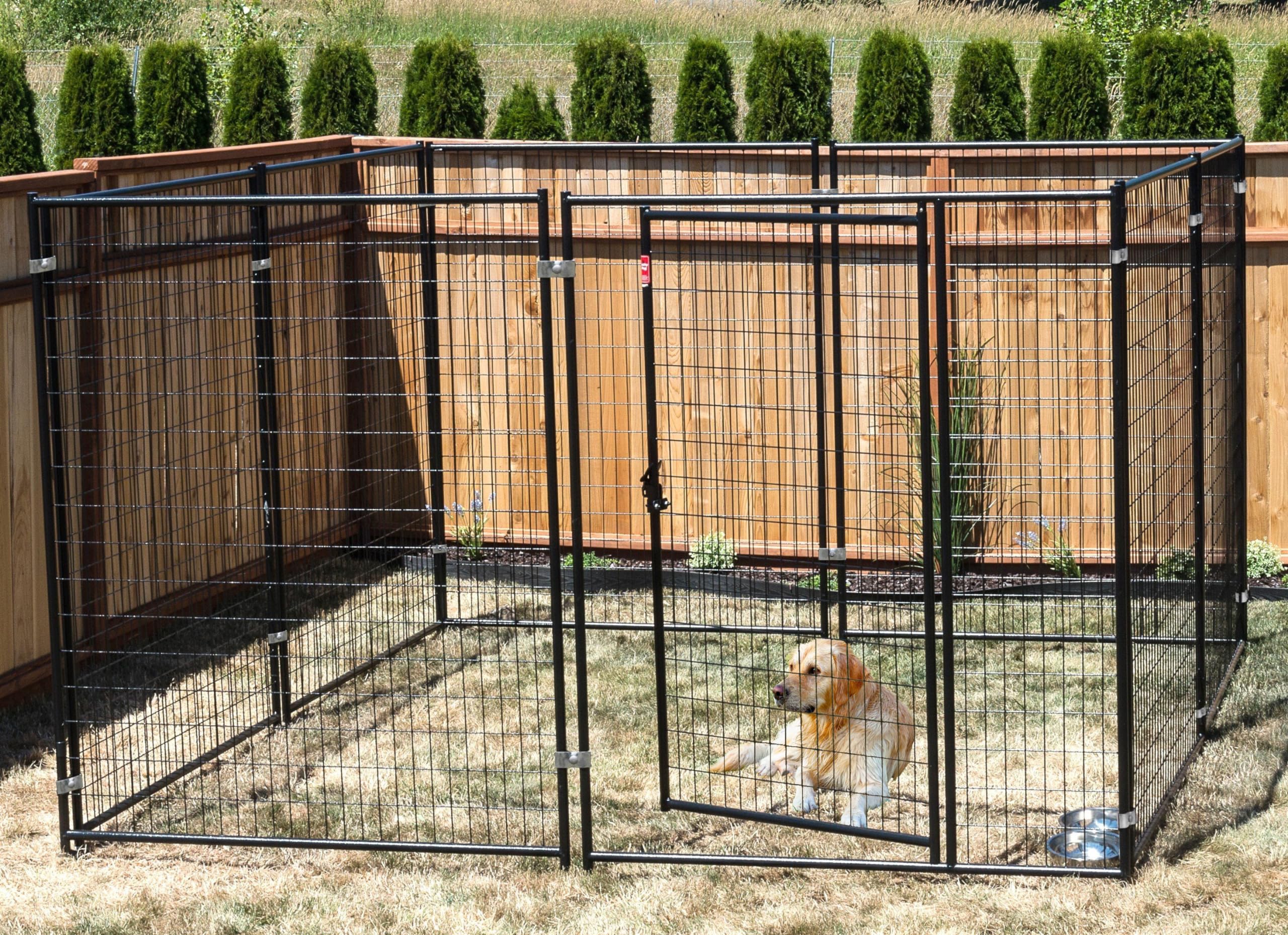 Heavy Duty Galvanized Steel Dog Kennel Panel Clamps for 1-3/8