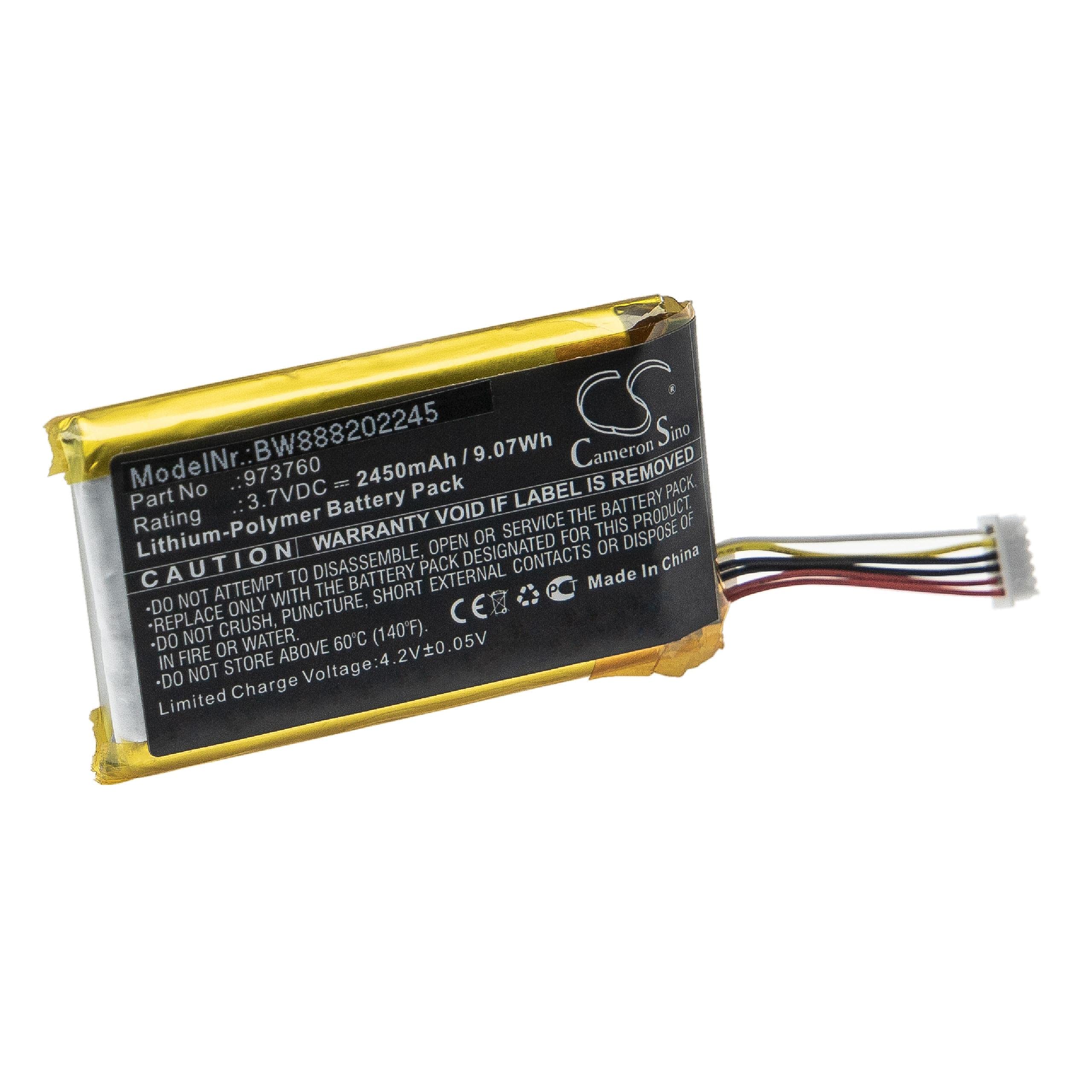 DJI Mavic Pro, Air 2, Air Drone Battery - 2450mAh 3.7V Lithium Polymer Replacement Battery for DJI Mavic Series & Remote Controller - Perfect for Aerial Photography, Travel & Outdoor Adventures