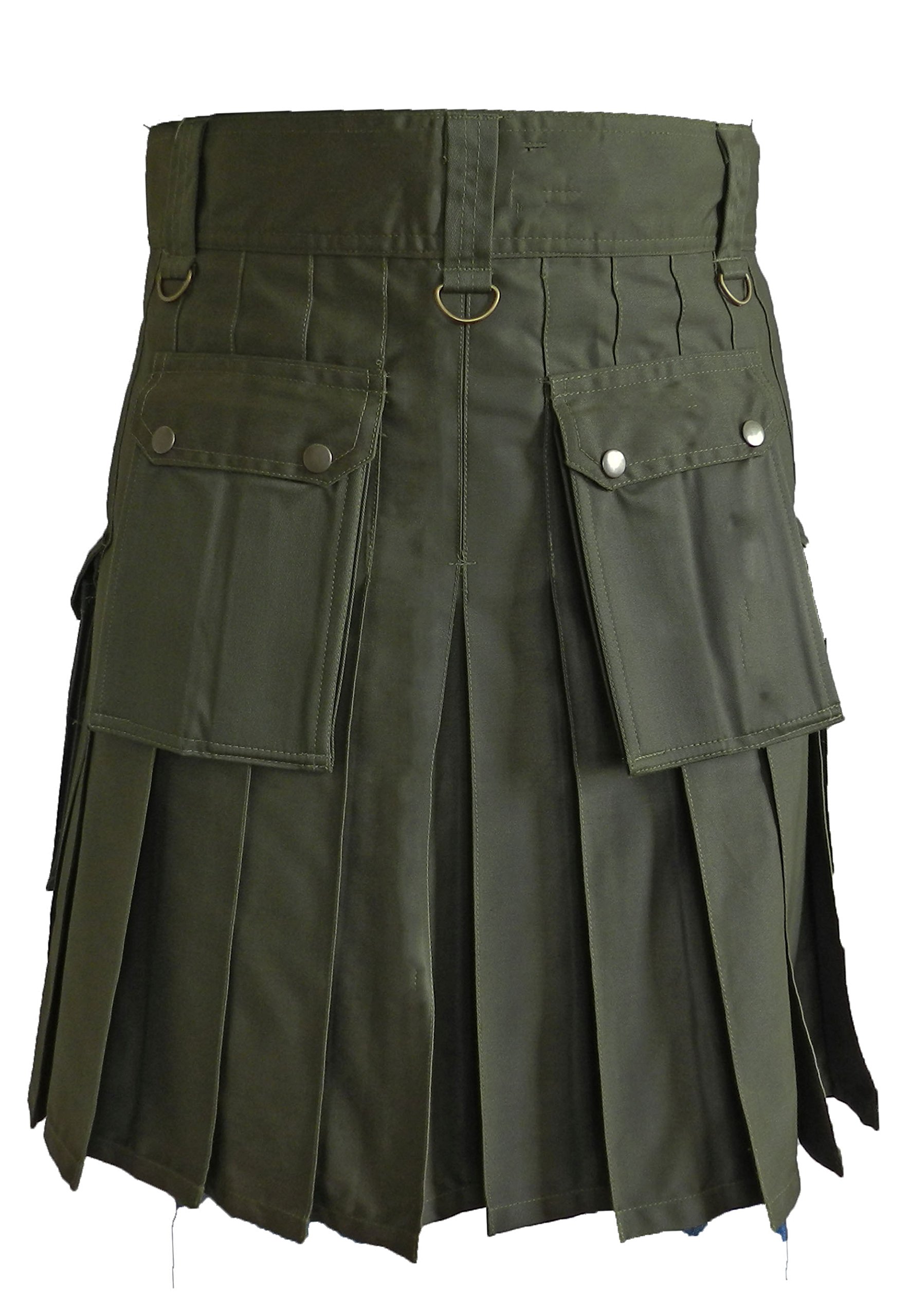 UT Kilts Men's Wild Outdoor Utility Kilt - Durable Tactical Kilt for Hiking, Camping & Outdoor Adventures | Adjustable Waist & Pockets