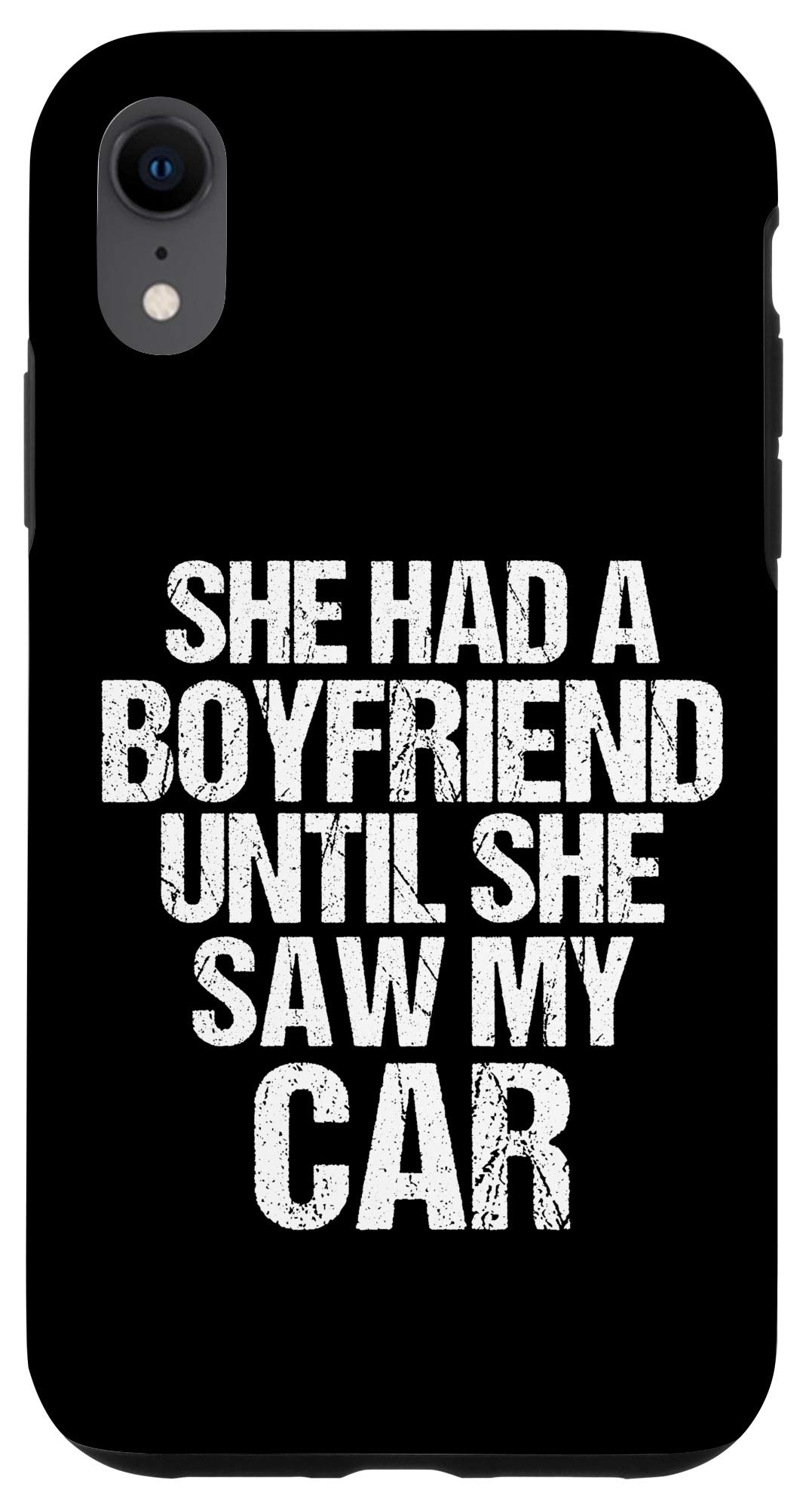 Funny iPhone XR Car Guy Gift Case - 