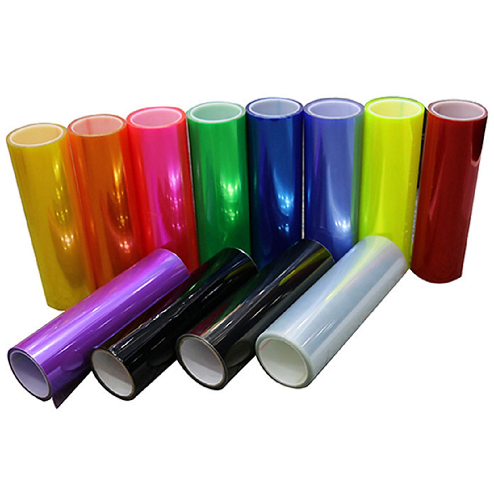 Self-Adhesive Vinyl Film for Headlights, Tail Lights & Fog Lights - Golden Yellow Tint, Color Changing Car Light Sticker - Perfect for Customizing & Protecting Vehicle Lights