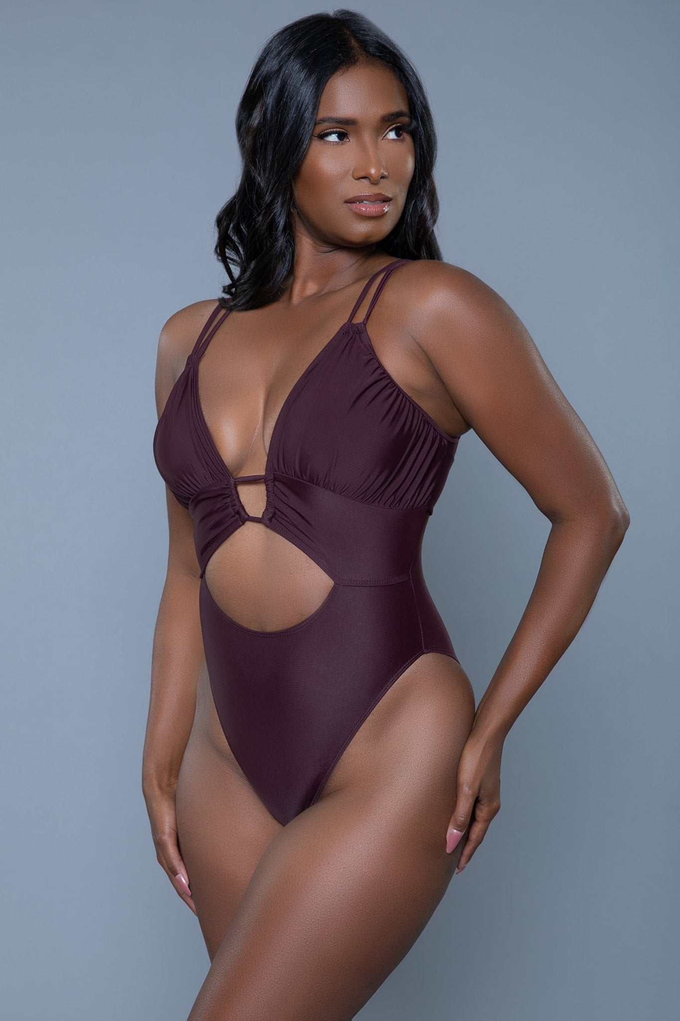 BeWicked Women's Evelyn Swimsuit 2385 - Sexy One Piece Bathing Suit for Women, High Cut Design, Tummy Control - Perfect for Beach, Pool Party & Summer Vacation