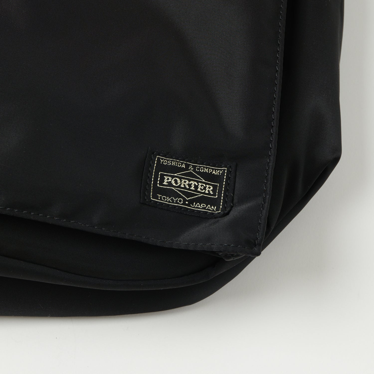 Porter Yoshida & Co. Tanker 2-Way Shoulder Bag - Stylish Durable Crossbody Bag for Men & Women | Perfect for Travel, Work & Everyday Use (Black)