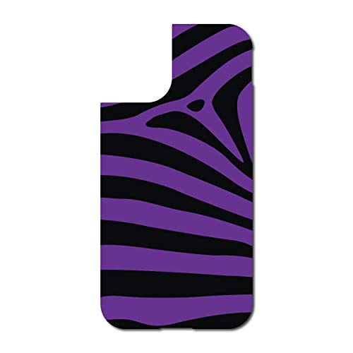 Black Purple Zebra Skin Stripes