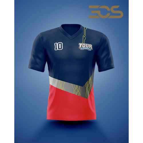 Custom Sublimated Crewneck & V-Neck Jerseys 3000 Series - Personalized Team Uniforms for Sports & Fan Events