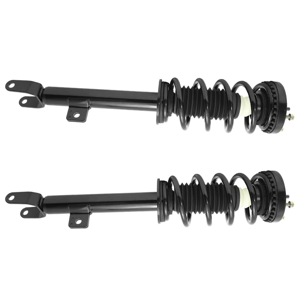 Chrysler 300 Dodge Challenger Charger Front Shock Struts with Springs - 75-898892C Replacement Pair for Smooth Ride | Perfect for Daily Commuting & Road Trips