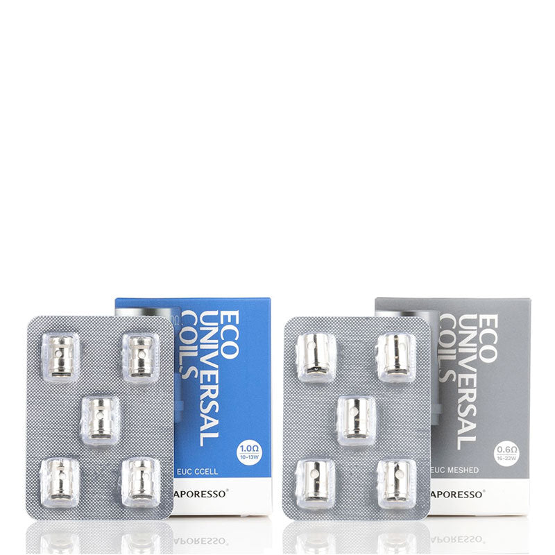 Vaporesso EUC Replacement Coils 5-Pack - Compatible with Vaporesso Devices - Perfect for Vaping Enthusiasts & Cloud Chasers - Ideal for Home, Travel, and Social Vaping Sessions