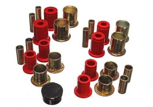 Energy Suspension 3.3106R GM Central Arm Bushing Kit - High Performance Polyurethane Replacement for GM Vehicles - Perfect for Off-Roading & Suspension Upgrades