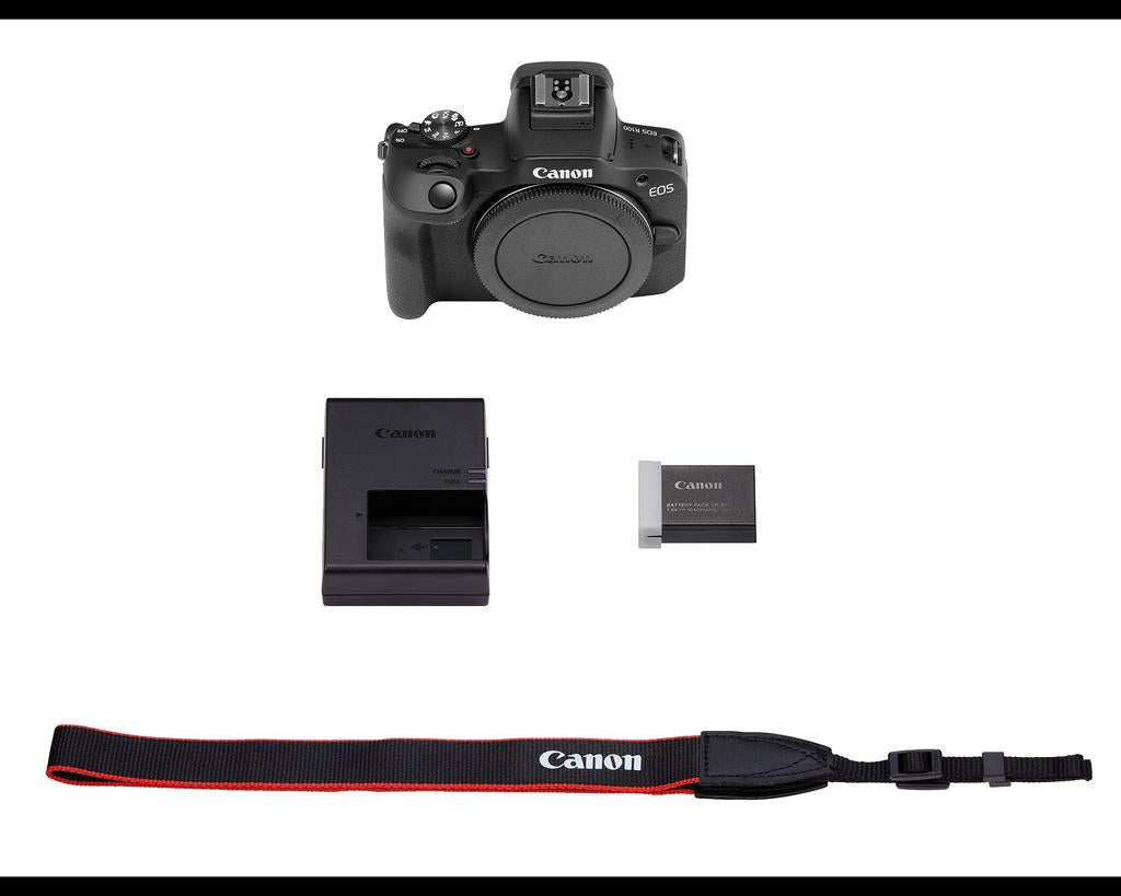Canon EOS R100 Mirrorless Digital Camera Body - 24.2MP APS-C Sensor, 4K Video, Dual Pixel AF | Perfect for Travel Photography, Vlogging & Content Creation