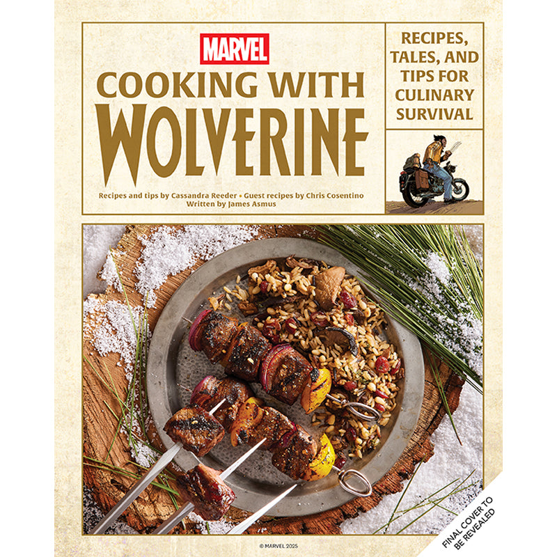 Marvel: Cooking with Wolverine - Official Marvel Cookbook for Superhero Fans | Perfect for Gifts, Parties & Comic-Themed Dinners