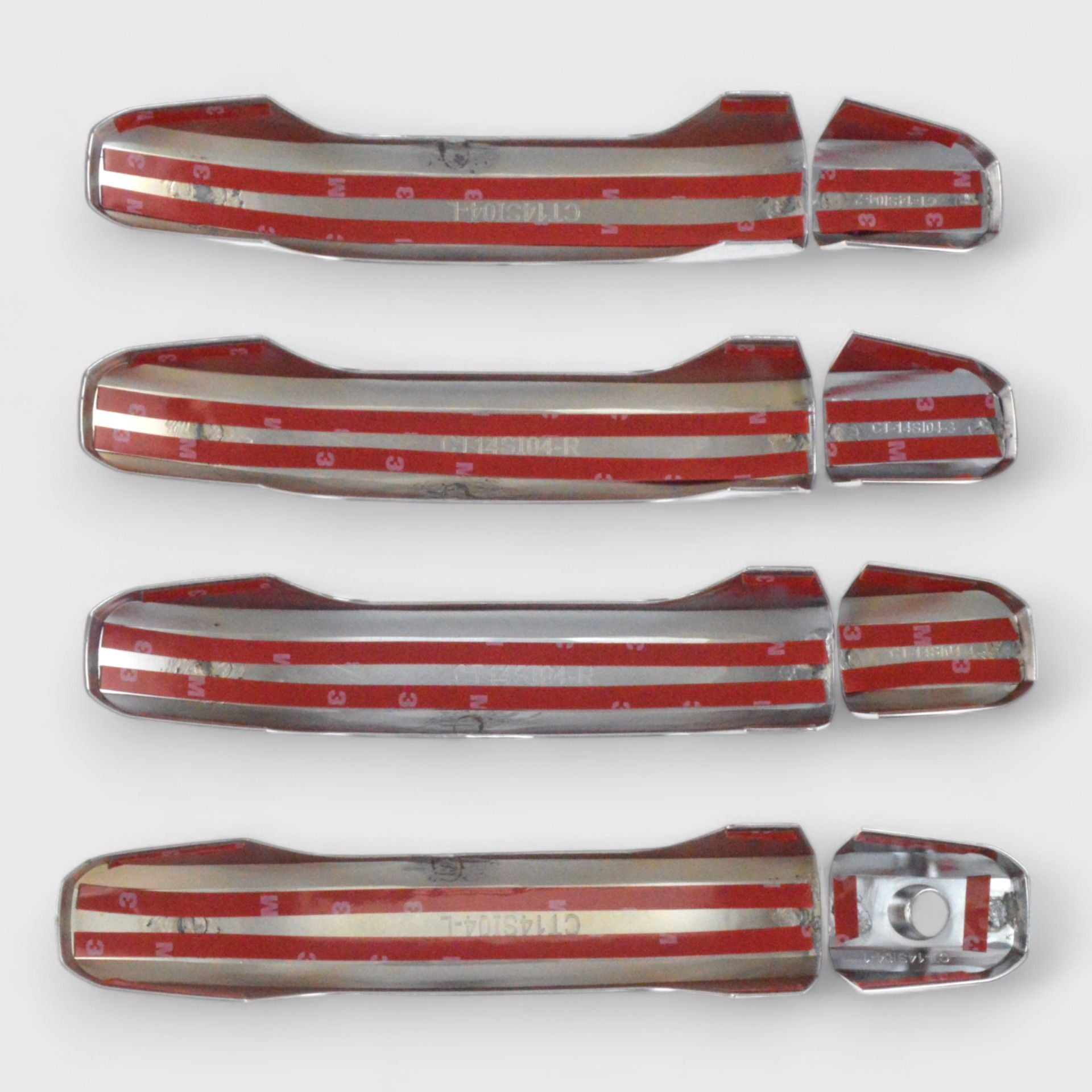 Chrome Door Handle Cover for Cars - Universal Fit, No Smart Key Required (Model DH226) - Protect & Enhance Your Vehicle's Exterior