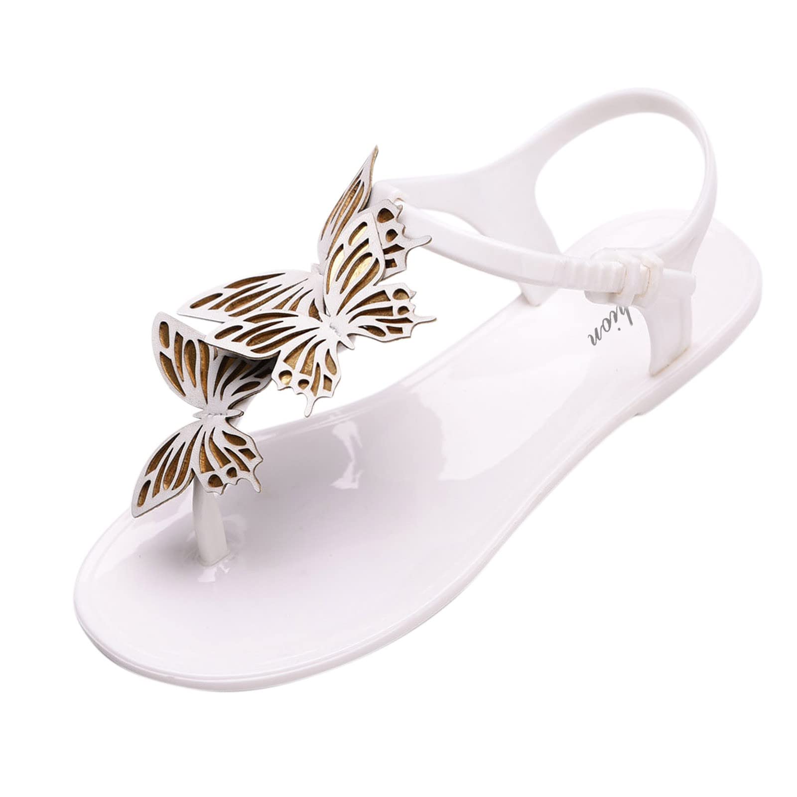 Crystal Bowknot High Heel Flip Flops for Women - Comfortable Summer Sandals with Arch Support - Perfect for Beach, Pool Party and Casual Outings