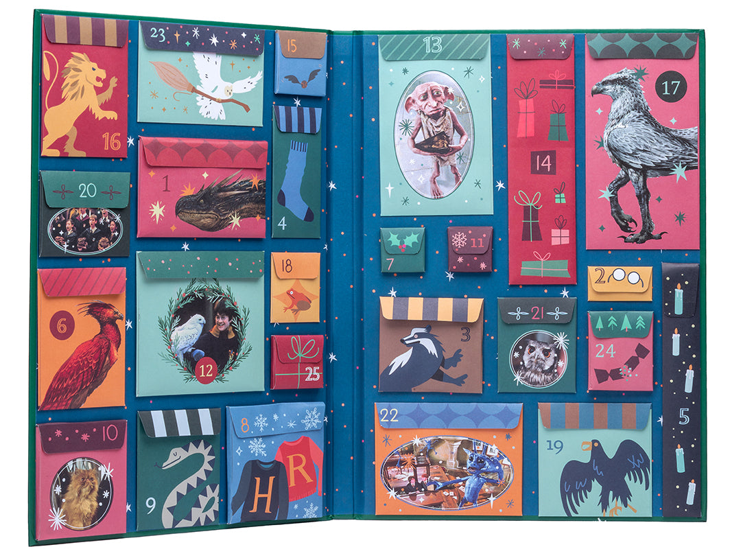 Harry Potter Official Advent Calendar 2023 - 24 Days of Holiday Magic & Collectible Toys - Perfect for Christmas Countdown & Gift for Fans