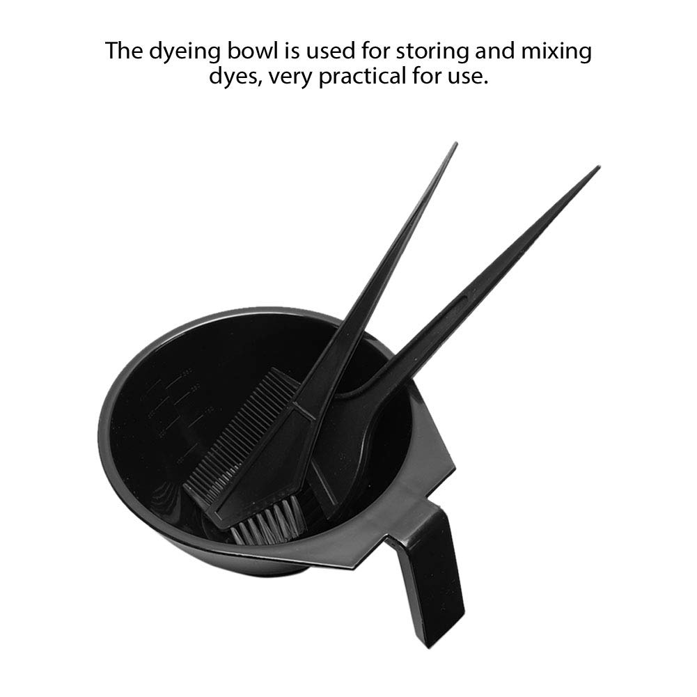 8Pcs Professional Hair Coloring Kit - Durable Hair Clips, Mixing Bowl, Brushes for Salon & Home Use | DIY Hair Dyeing Tools for Women & Men | Perfect for At-Home Hair Treatments & Styling