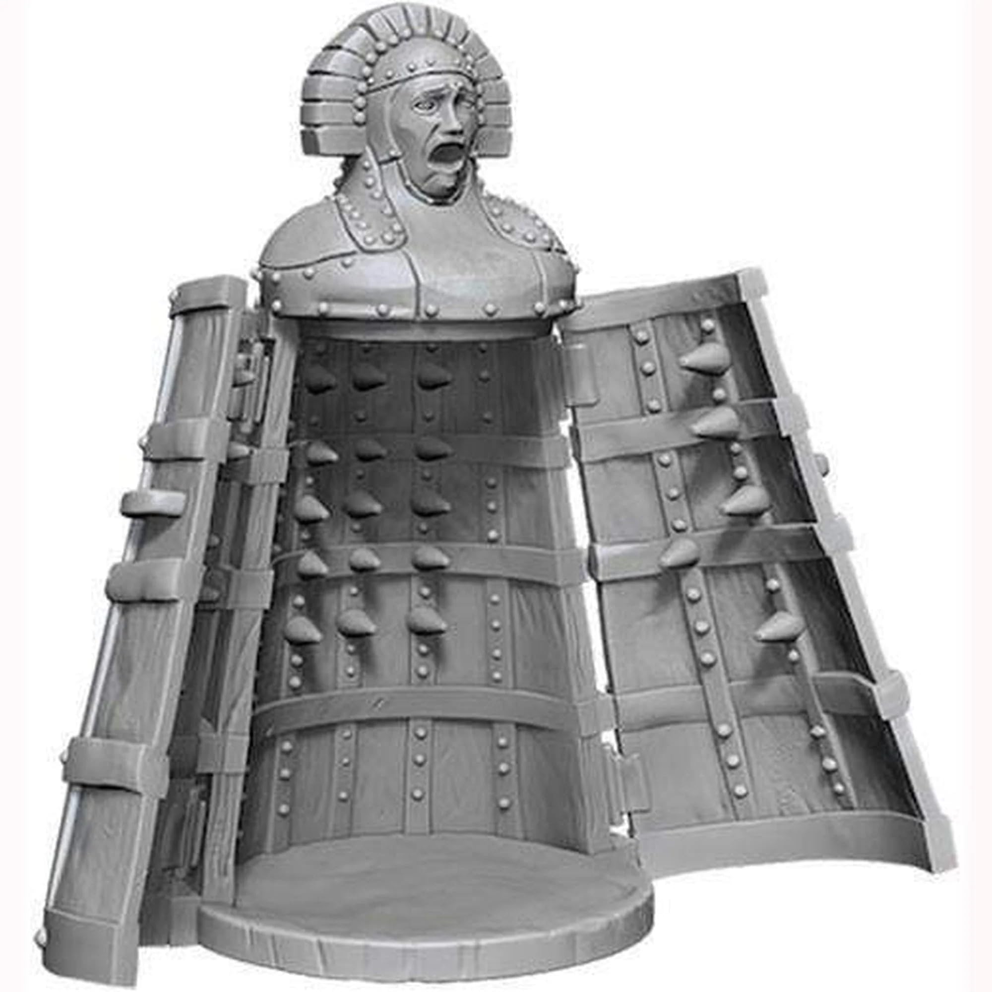 WizKids Deep Cuts Unpainted Miniatures Terrain: Wave 6 Iron Maiden - Fantasy Tabletop RPG Scenery for D&D, Pathfinder & Wargaming