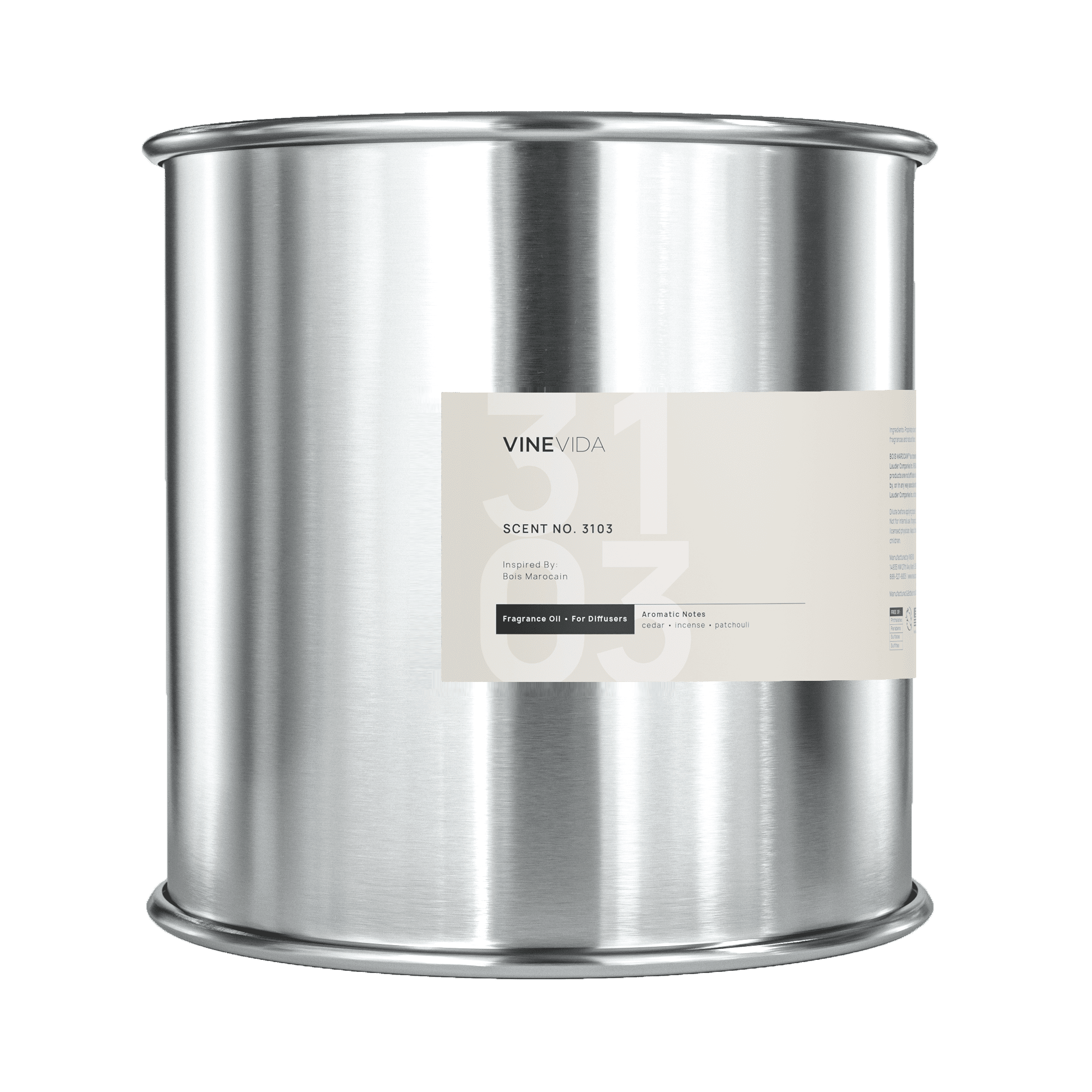 NO. 3103 Fragrance Oil for Cold Air Diffusers - Inspired by Tom Ford Bois Marocain | Aromatherapy Essential Oil for Home, Office & Spa Relaxation