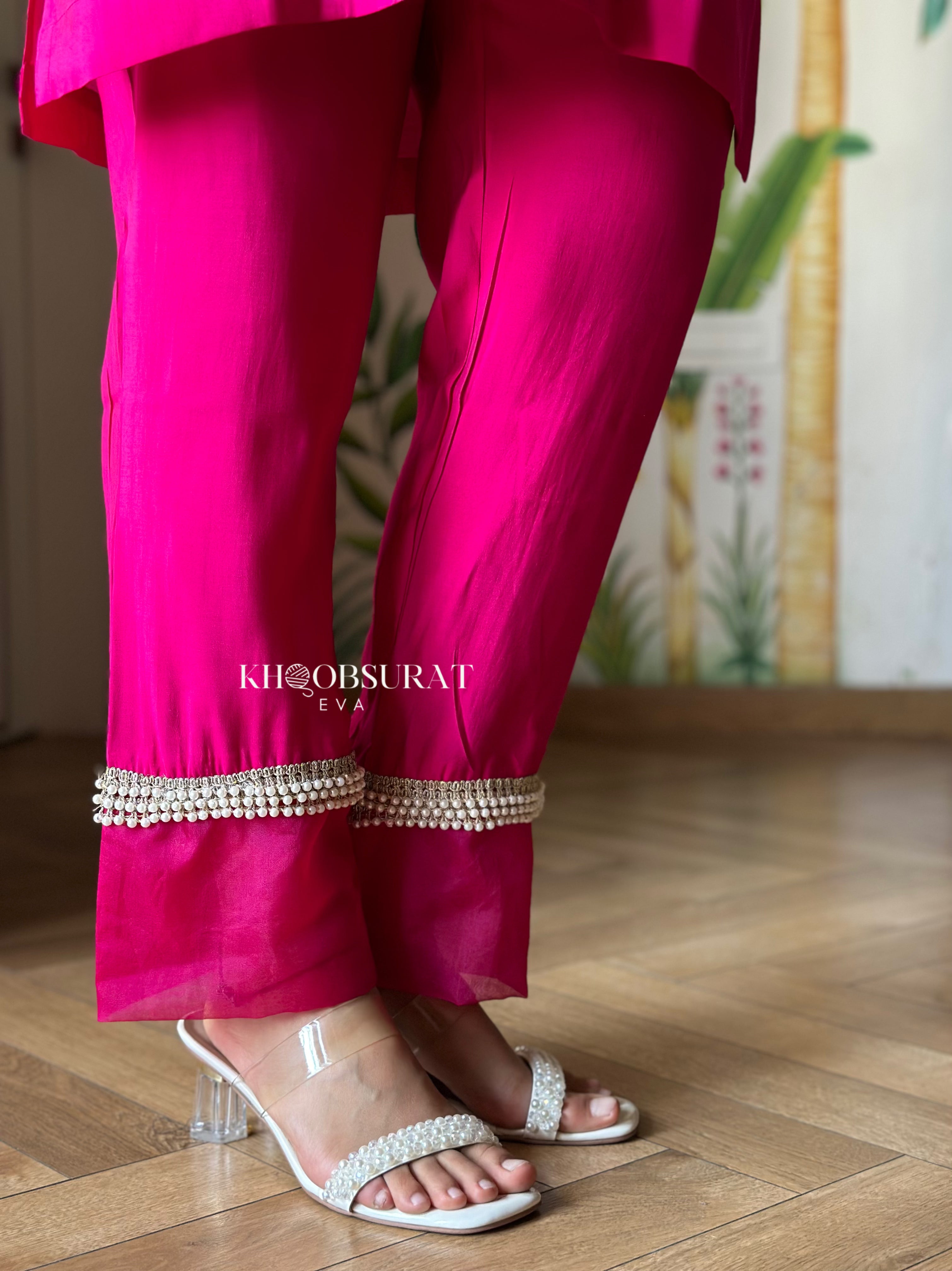 Stylish Pink Kurta Set for Women | Kareena Beauty | Perfect for Festivals, Parties & Casual Wear
