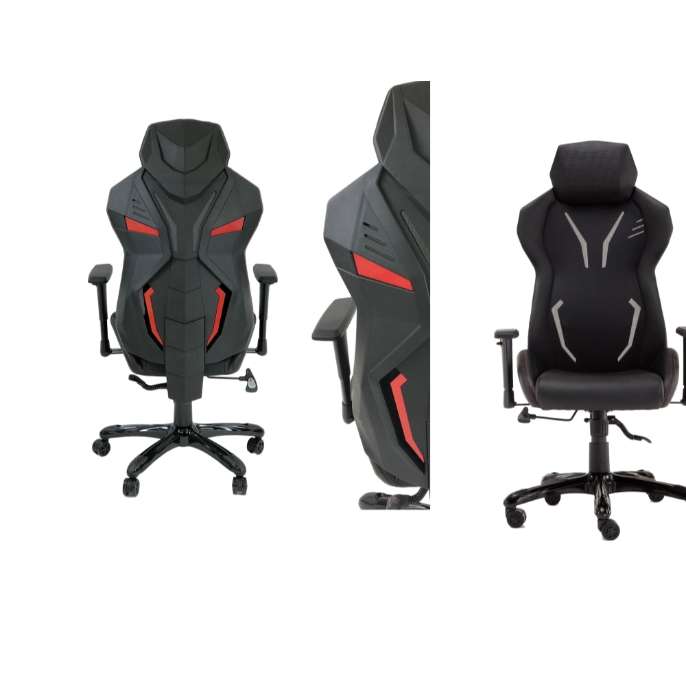 PRO X SERIES 096 Ergonomic Gaming Chair with Lumbar Support - Black - Perfect for PC, Console Gaming & Home Office