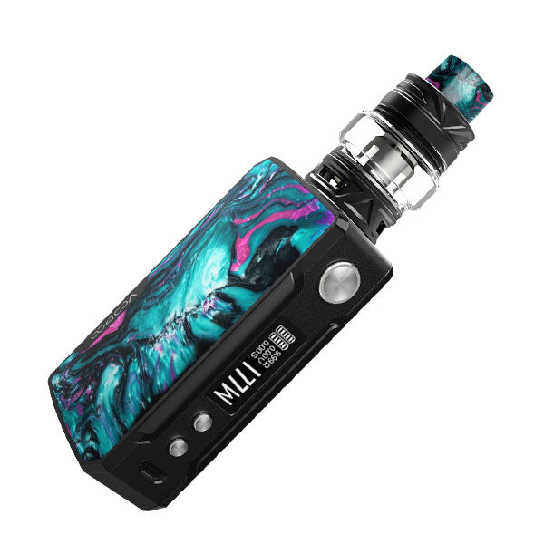VOOPOO DRAG 2 200W Vape Mod Kit with UFORCE T2 Tank - Best for Cloud Chasing & Sub-Ohm Vaping | Perfect for Home & Travel Use