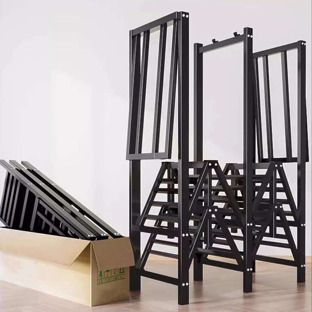 Heavy-Duty Foldable Clothing Rack with Shelf - 95 Inch Free Standing Garment Rack with Cotton Cover, 1100lb Capacity for Bedroom, Closet & Wardrobe Storage | Perfect for Home Organization, Laundry Room, Dorm & Portable Closet Solutions