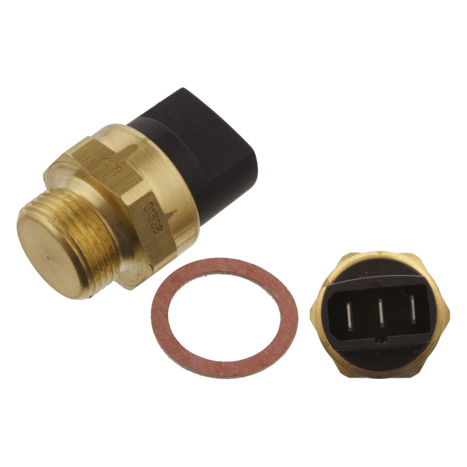 Febi Bilstein 01528 Radiator Fan Temperature Switch - 1 Pack | Engine Cooling System Replacement Part for Cars & Trucks | Perfect for Overheating Prevention & Climate Control