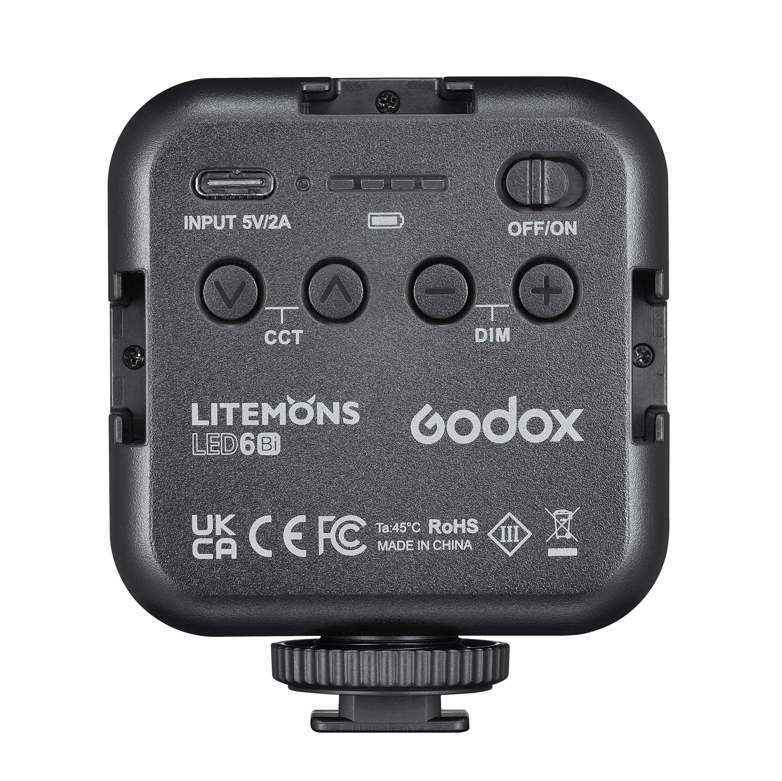 Godox VK2 LT All-in-One Vlogging Kit with Bi-Color LED Video Light - Perfect for YouTube, TikTok & Live Streaming (Clearance Sale)