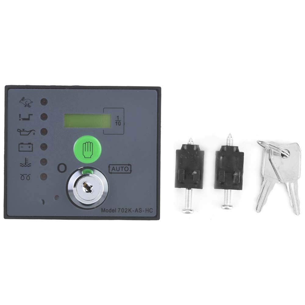 Fockety Generator Controller Panel - High Precision Remote Control USB Module with LCD Display for Home & Industrial Use | Perfect for Backup Power & Off-Grid Applications